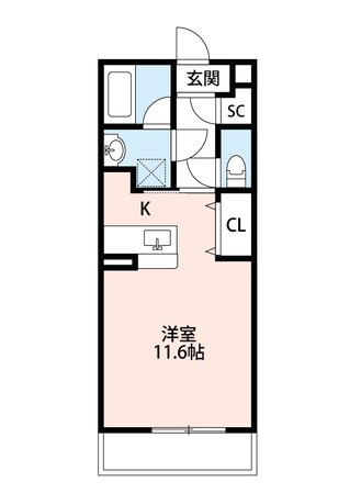 エスポワールの物件間取画像